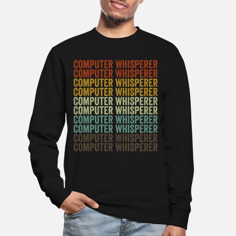 Computerflüsterer Computer Nerd IT Helpdesk Unisex Pullover