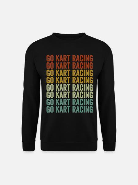 Go Kart Racing Go Kart Racing - Unisex Pullover - Schwarz