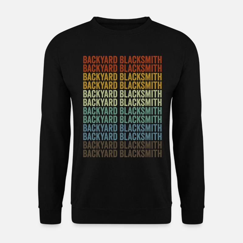 Backyard Blacksmithing Blacksmithing - Unisex Sweatshirt - black