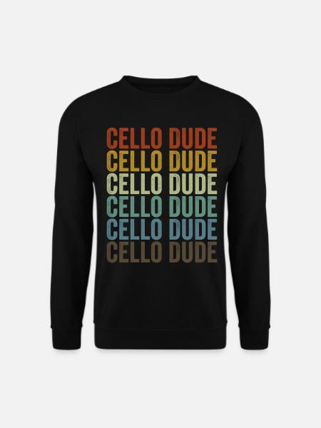 Cello Dude Cello Player - Unisex Sweatshirt - black