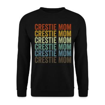Crestie Mama Crested Gecko Crestie Crestie Mama - Unisex Pullover - Schwarz - Vorne - Alina (178cm) & Michal (187cm)