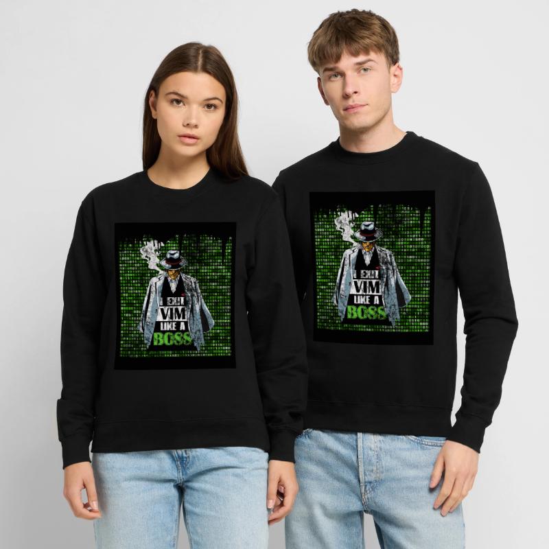 I Exit VIM like a Boss for Linux Linux Lover and Unisex Pullover