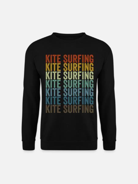 Kitesurfing Kitesurfer Kitesurfing Kiteboarding - Unisex Sweatshirt - black