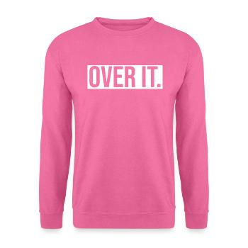 Witzig, über It. Sarkastisch - Unisex Pullover - Pink - Vorne