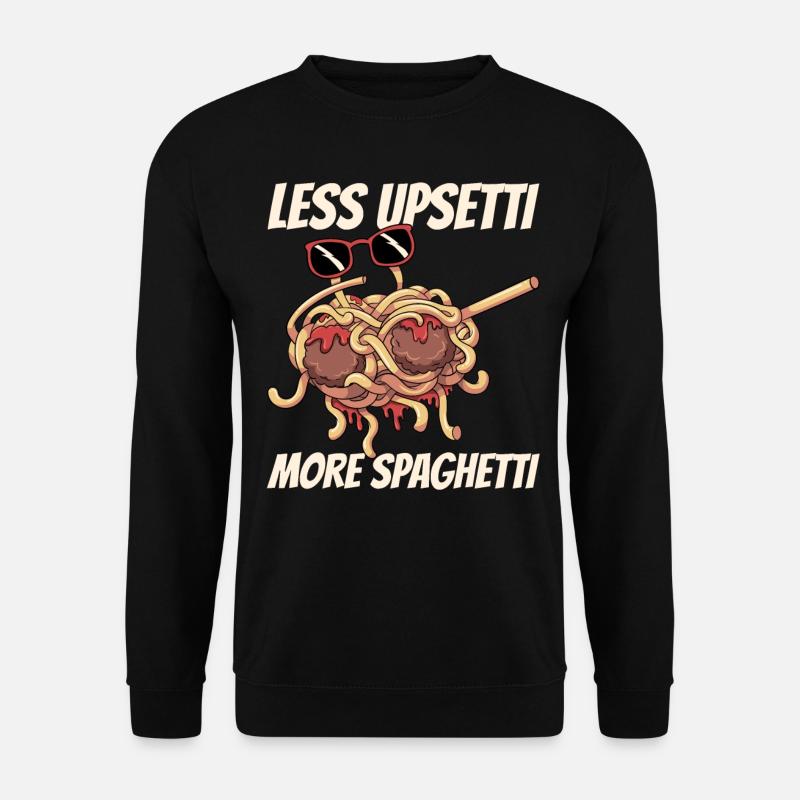 Dab Flying Spaghetti Monster - Unisex Sweatshirt - black