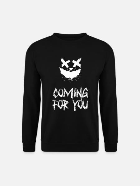 Venir pour vous – Effrayant - Sweat-shirt Unisexe - noir