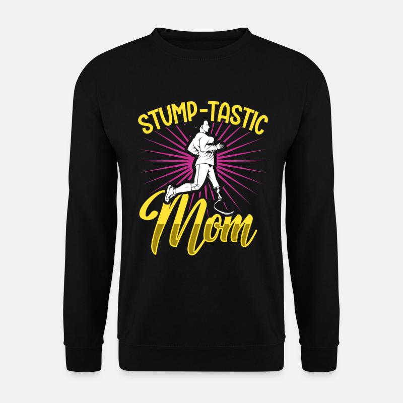 Beste Mama mit Beinprothese - Unisex Pullover - Schwarz