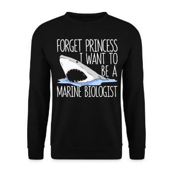 Drôle de biologiste marin Biologie marine - Sweat-shirt Unisexe - noir - Devant - Alina (178cm) & Michal (187cm)