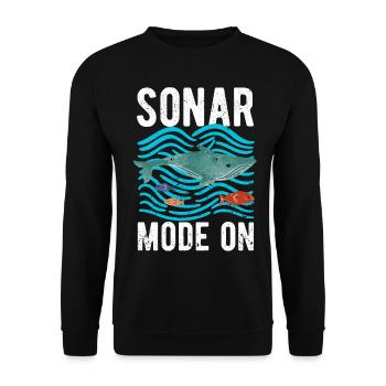 Drôle de biologiste marin Biologie marine - Sweat-shirt Unisexe - noir - Devant - Alina (178cm) & Michal (187cm)
