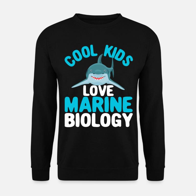 Lustiger Meeresbiologe - Unisex Pullover - Schwarz