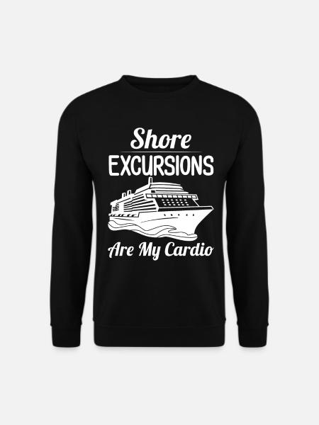 Funny Cruising Cruise Ship Cruise Ship - Unisex Sweatshirt - black