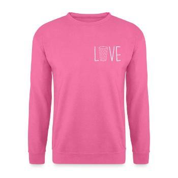 Love Schobbe Weinfest Marktfrühstück - Unisex Pullover - Pink - Vorne