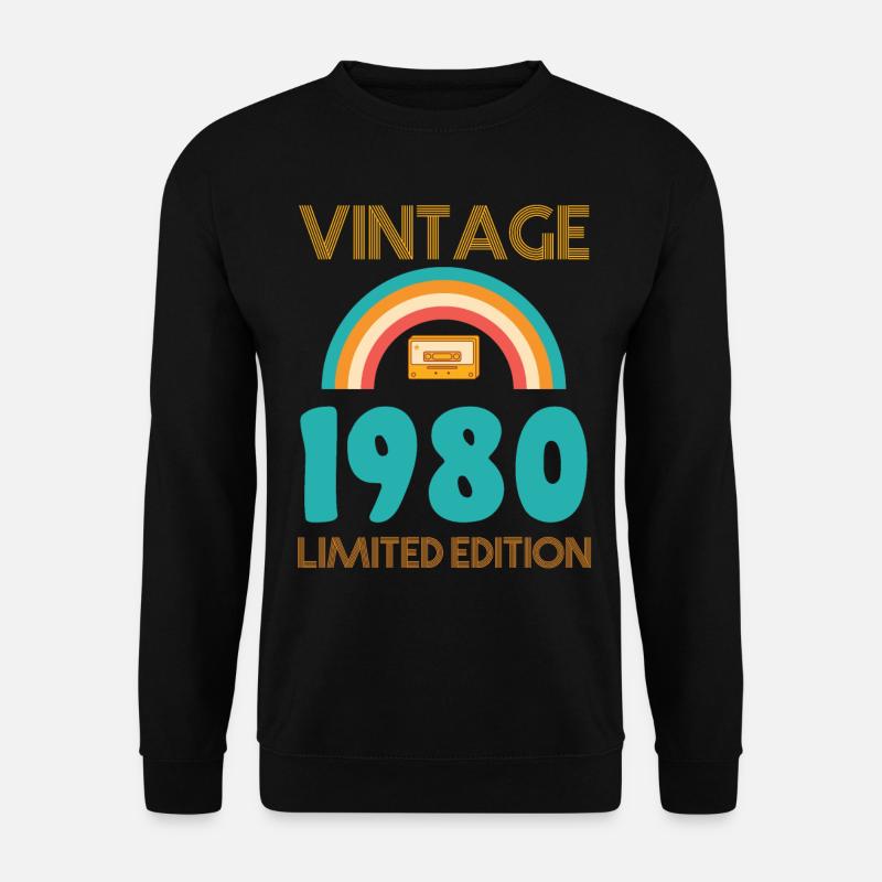 Retro Classic 1980 - Unisex Sweatshirt - black