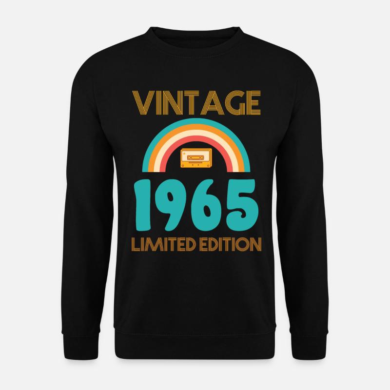 Retro Classic 1965 - Unisex Pullover - Schwarz