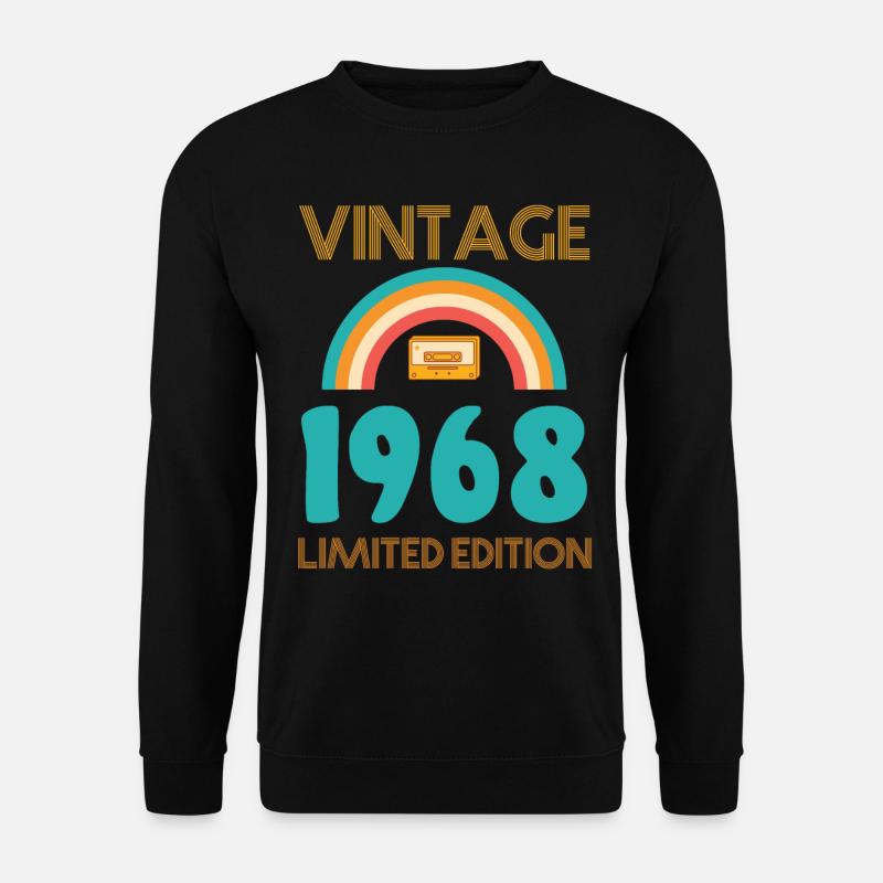 Retro Classic 1968 - Unisex Sweatshirt - black