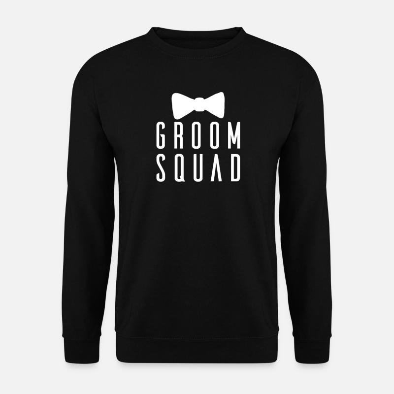 Groom Squad – Hen Party - Unisex Sweatshirt - black