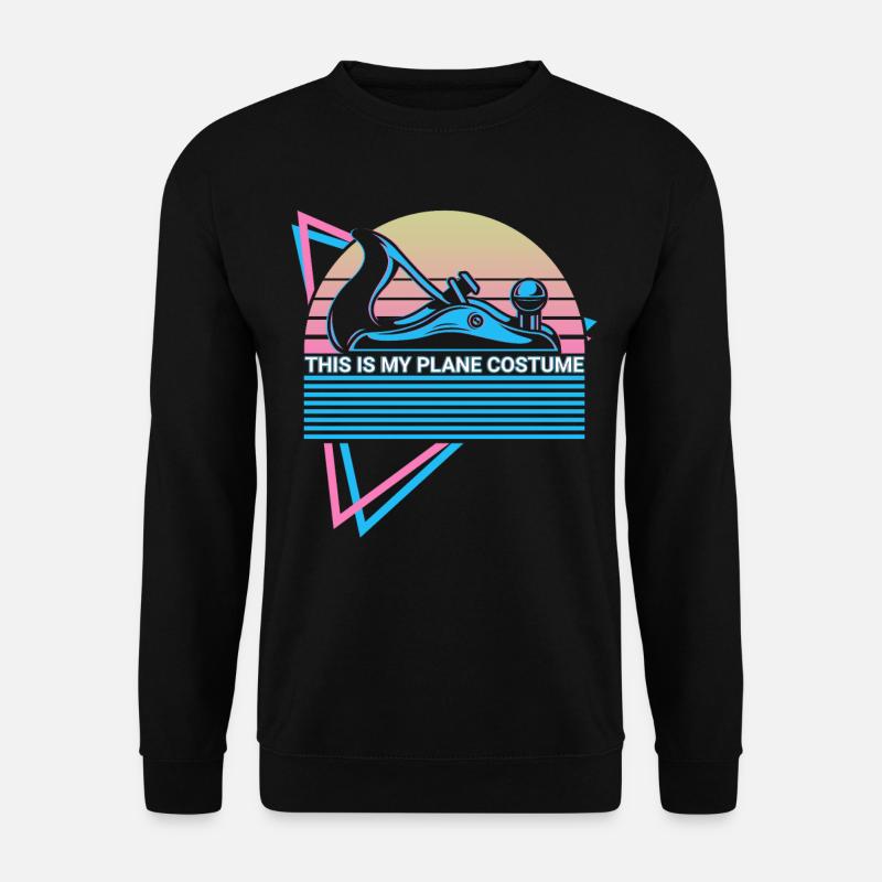 Funny Carpenter Retro Carpentry - Unisex Sweatshirt - black