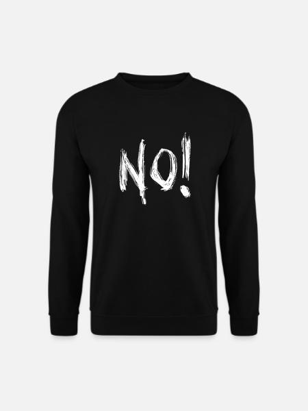 Not a funny statement - Unisex Sweatshirt - black