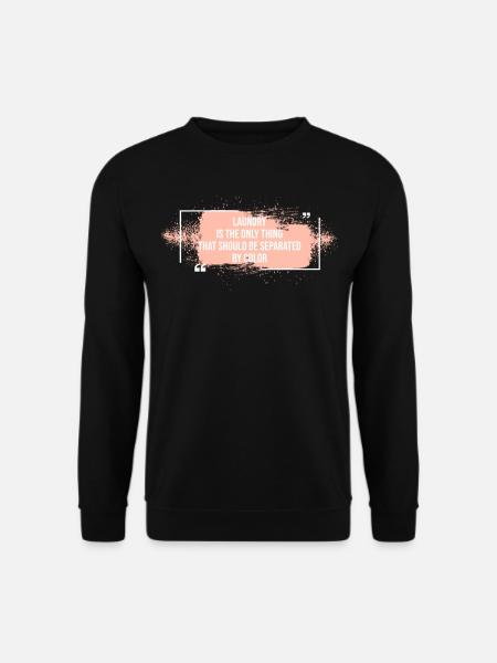 Wäschefarbe getrennt Equality Einheit - Unisex Pullover - Schwarz