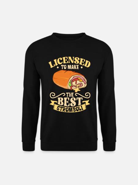 Bester Stromboli Bäcker - Stromboli - Unisex Pullover - Schwarz