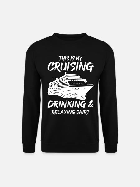 Funny cruising - Unisex Sweatshirt - black