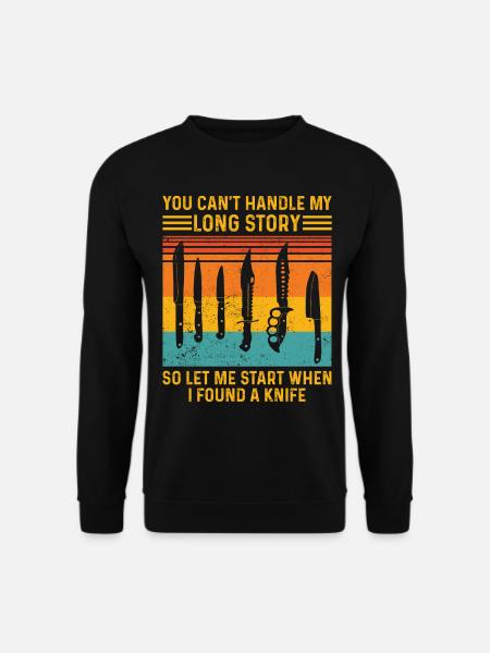 Knife collector - Unisex Sweatshirt - black