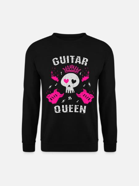 Guitar Queen - Unisex Sweatshirt - black