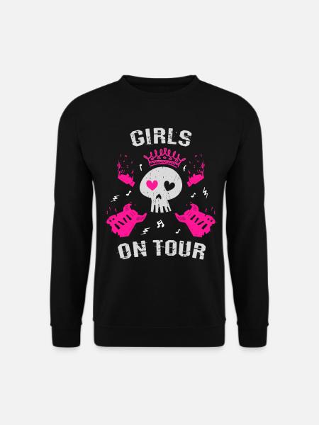 Girls on Tour - Unisex Sweatshirt - black