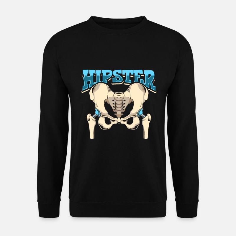 Hipster - Neue Hüfte - Unisex Pullover - Schwarz
