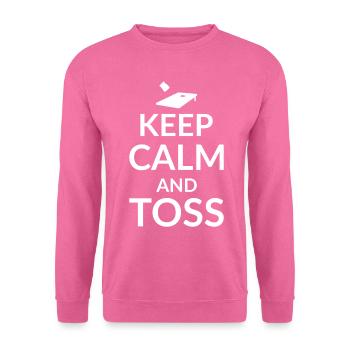 Lustiges Cornhole Corn Hole - Unisex Pullover - Pink - Vorne