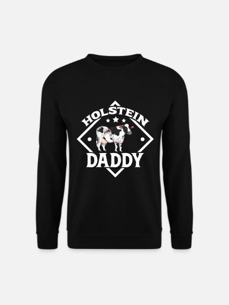 Holstein Daddy - Holstein Beef - Unisex Sweatshirt - black