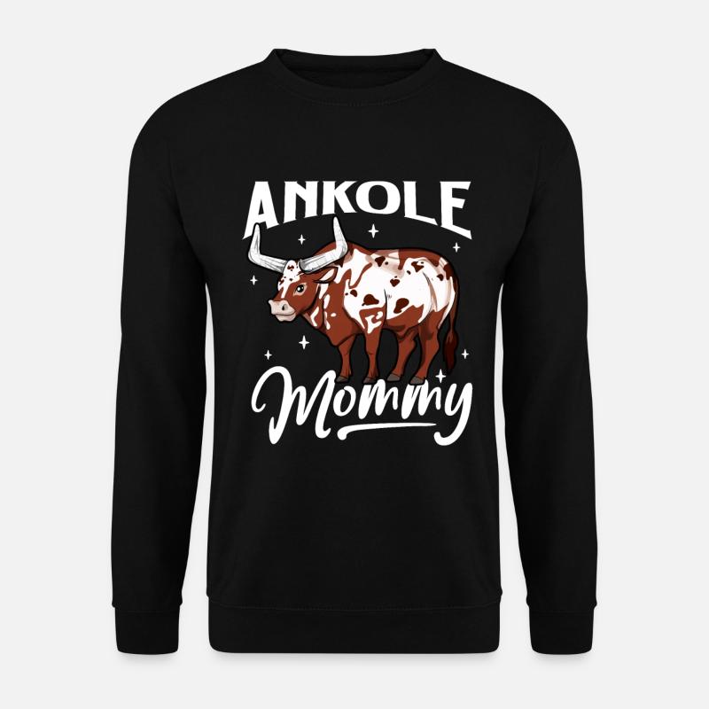 Ankole Mommy - Ankole Beef - Unisex Sweatshirt - black