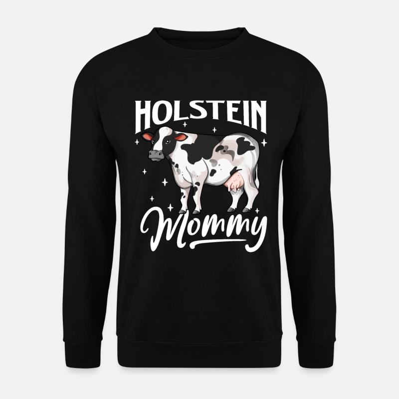 Holstein Mommy - Holstein Beef - Unisex Sweatshirt - black