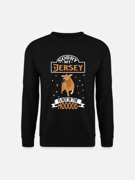 Not in the mood - Jersey - Unisex Sweatshirt - black