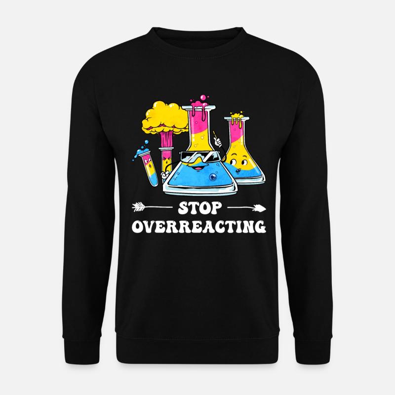 Pansexueller Stolz Pan Flag Wissenschaftslehrer - Unisex Pullover - Schwarz