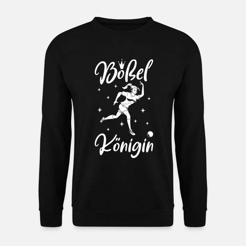 Boßel Königin - Boßeln - Unisex Pullover - Schwarz