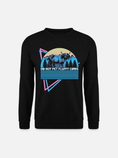 National Park Retro - Unisex Sweatshirt - black