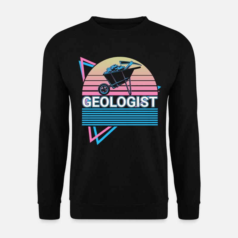 Rockhounding Rockhound Retro - Unisex Sweatshirt - black