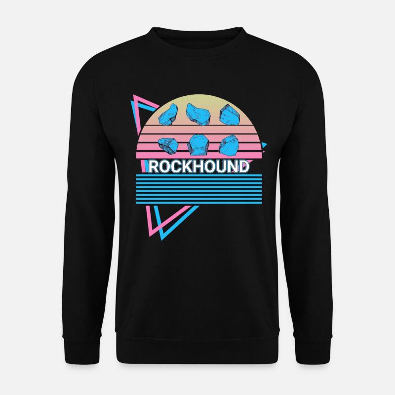 Rockhounding Retro - Unisex Sweatshirt - black