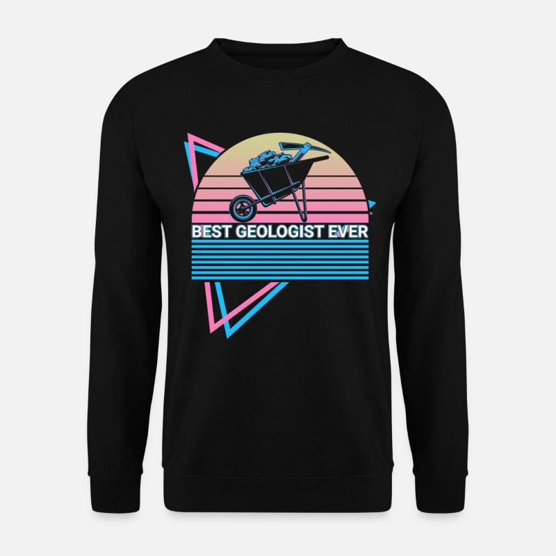 Rockhounding Rockhound Retro - Unisex Sweatshirt - black