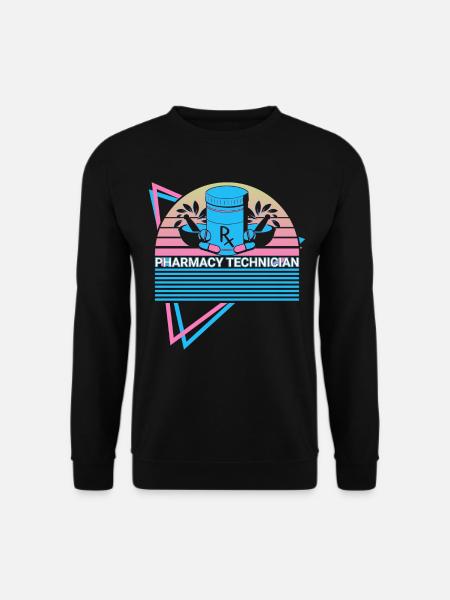 Pharmacist Retro - Unisex Sweatshirt - black