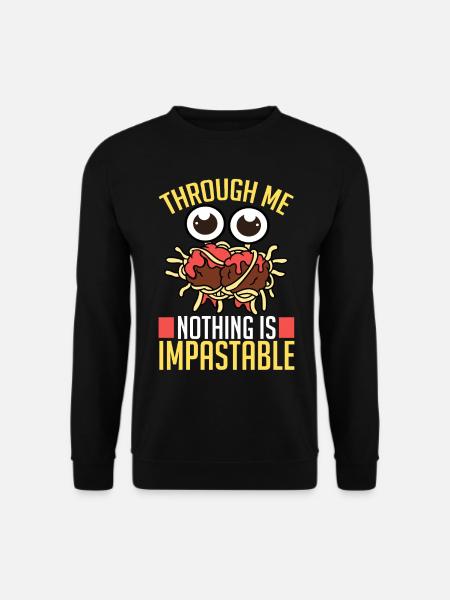 Flying Spaghetti Monster FSM Pastafarian - Unisex Sweatshirt - black
