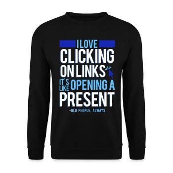 Cybersicherheit Hacking IT - Unisex Pullover - Schwarz - Vorne - Alina (178cm) & Michal (187cm)