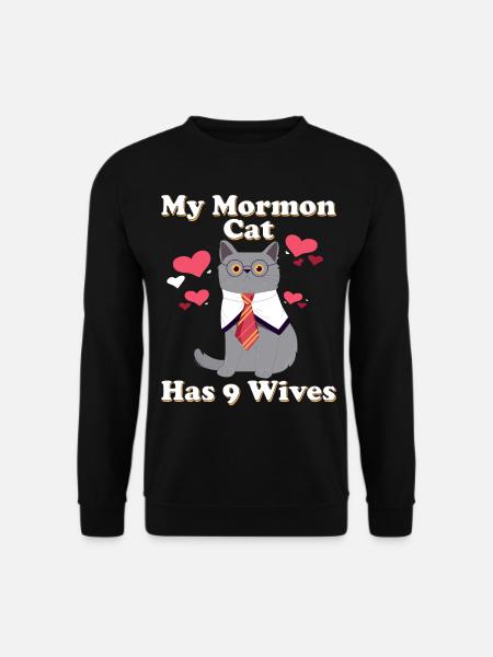 Mormon LDS Missionary - Unisex Sweatshirt - black