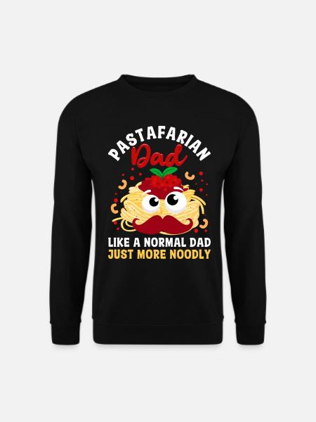 Fliegendes Spaghettimonster FSM - Unisex Pullover - Schwarz