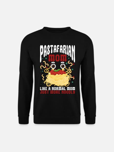 Fliegendes Spaghettimonster FSM - Unisex Pullover - Schwarz