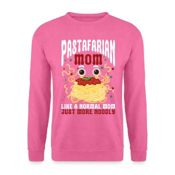 Fliegendes Spaghettimonster FSM - Unisex Pullover - Pink - Vorne