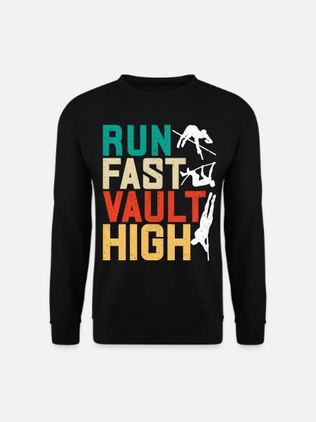 Saut à la perche Saut à la perche - Sweat-shirt Unisexe - noir