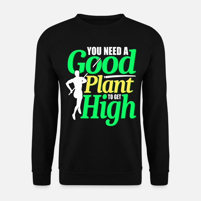 Pole vault Pole vaulter - Unisex Sweatshirt - black