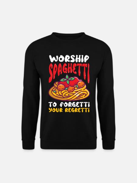 Flying Spaghetti Monster FSM Pastafarian - Unisex Sweatshirt - black